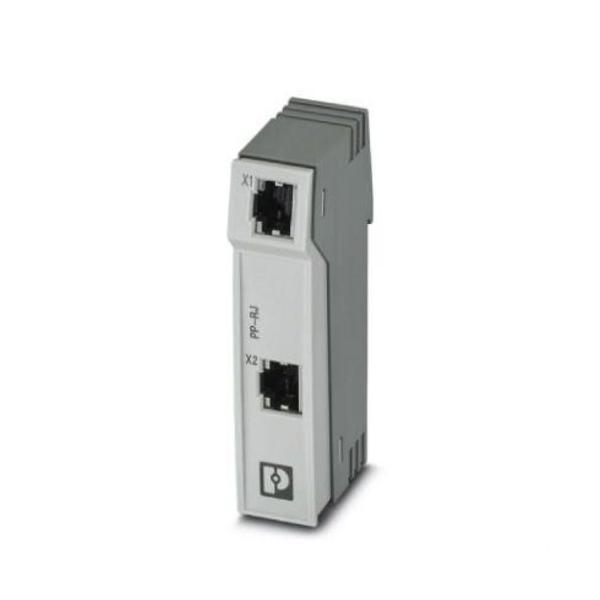 PANEL PATCH DOS CTR.H RJ45 10/100/1000MBit/s MONT.SOBRE CRL.IP20