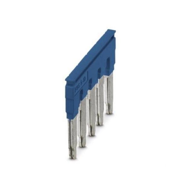 PUENTE ENCHUFABLE paso10,2mm 5 POLOS COLORAZUL