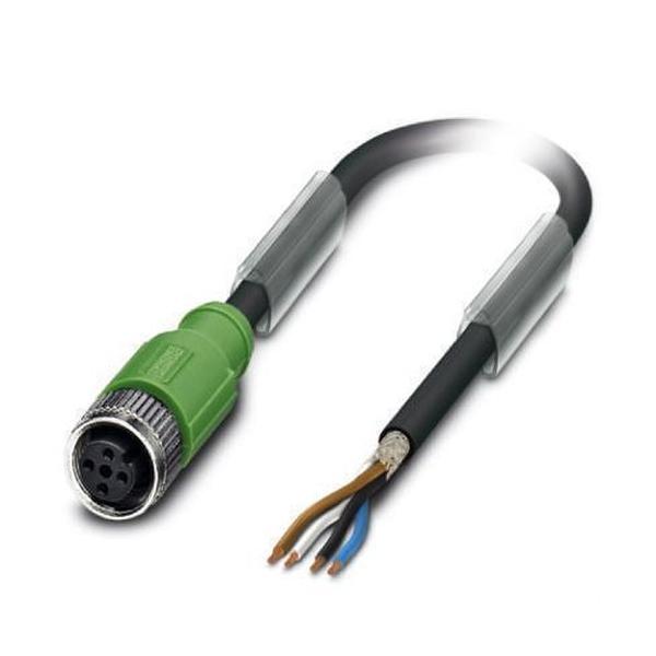 CABLE SAC-4P-10,0-PUR/M12FS SH PARA SENSORES/ ACTUADORES