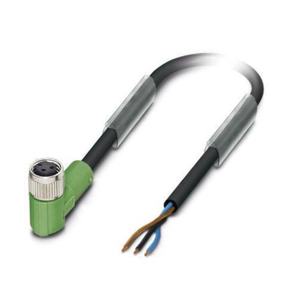 CABLE SAC-3P-5,0-PUR/M 8FR PARA SENSORES/ ACTUADORES