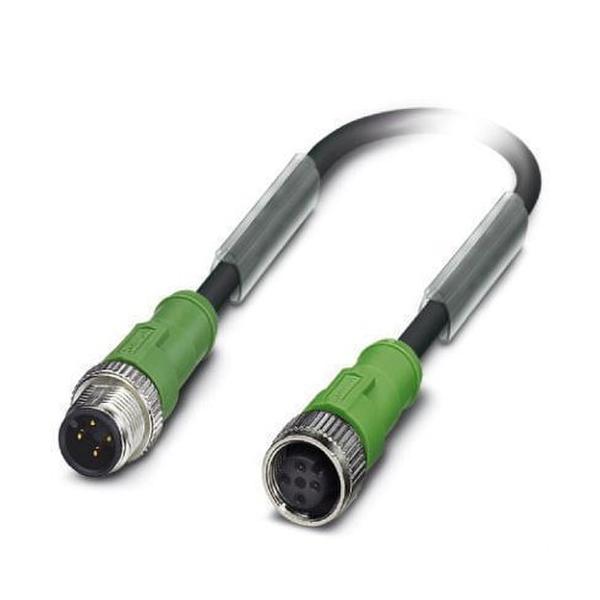 CABLE SAC-4P-M12MS/10,0-PUR/M12FS