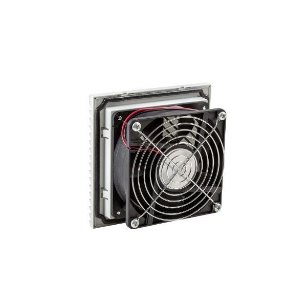 VENTILADOR CON FILTRO 113m/h 24V DC IP54