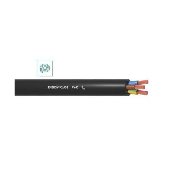 CABLE ENERGY CLASS RV-K FOC 1KV 3G1,5mm NEGRO (SE SUMINISTRA EN ROLLO)