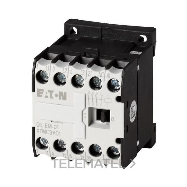 CONTACTOR 3P DILEM-01-G (24V DC) 4Kw