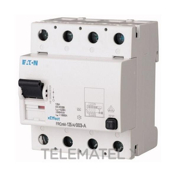 INTERRUPTOR DIFERENCIAL FRCMM-125/4/03 125A 4P 300mA CLASE AC