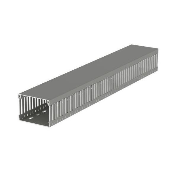 CANAL PARA CABLEADO 77 PVC-M1 60x80 U23X GRIS