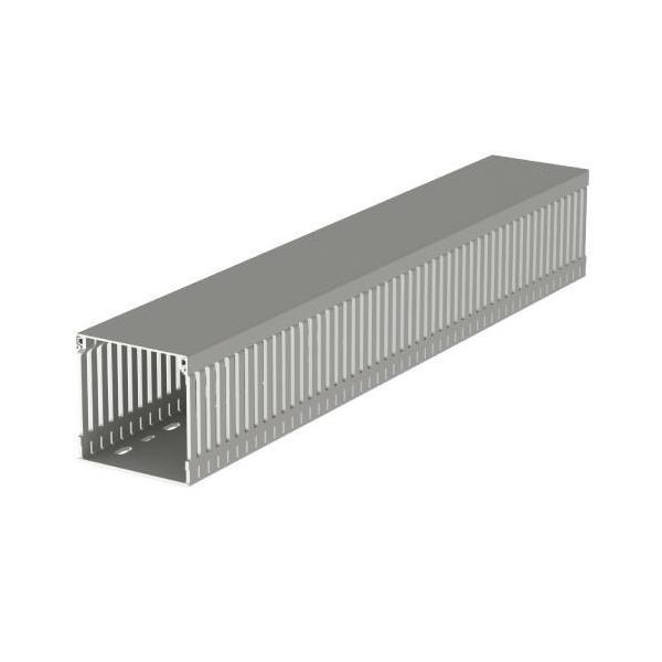 CANAL PARA CABLEADO 77 PVC-M1 80x80 U23X GRIS