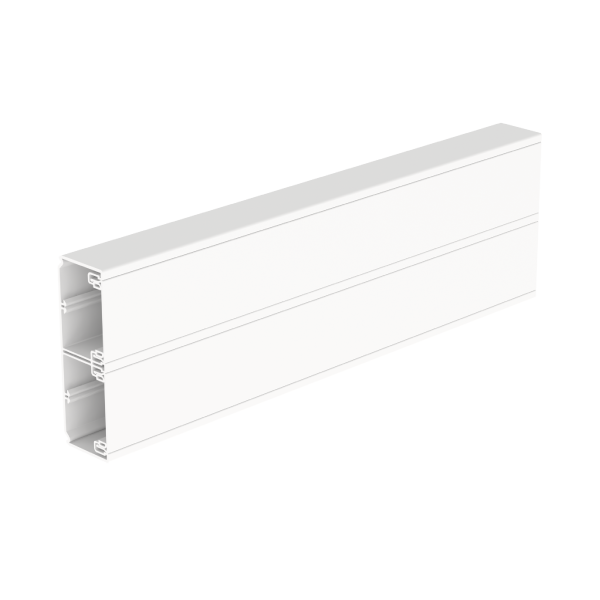 Canal para mecanismos 50x150 mm de 2 tapas de 65 y 65 mm Unex en U23X color blanco