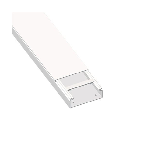 Canal para aire acondicionado 60X60 mm Unex en U23X color blanco