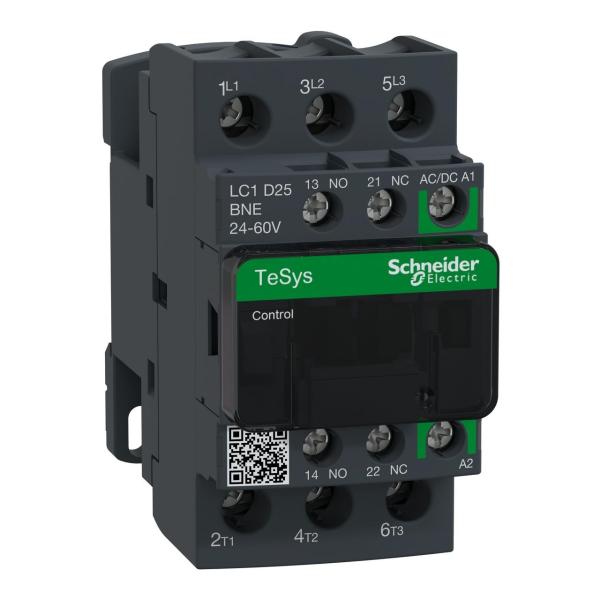 CONTACTOR TESYS-D 3P AC-3 25A 24-60V AC/DC