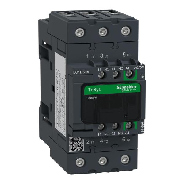 CONTACTOR TESYS-D 3P AC-3 50A 24-60V AC/DC