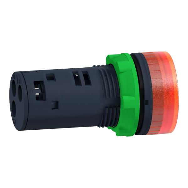 Zumbador luminoso rojo  continuo o intermitente 230/240v a