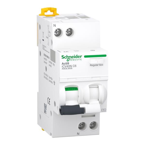 ACTI 9 iCV40N 1PN C 6A 30mA AC RCBO