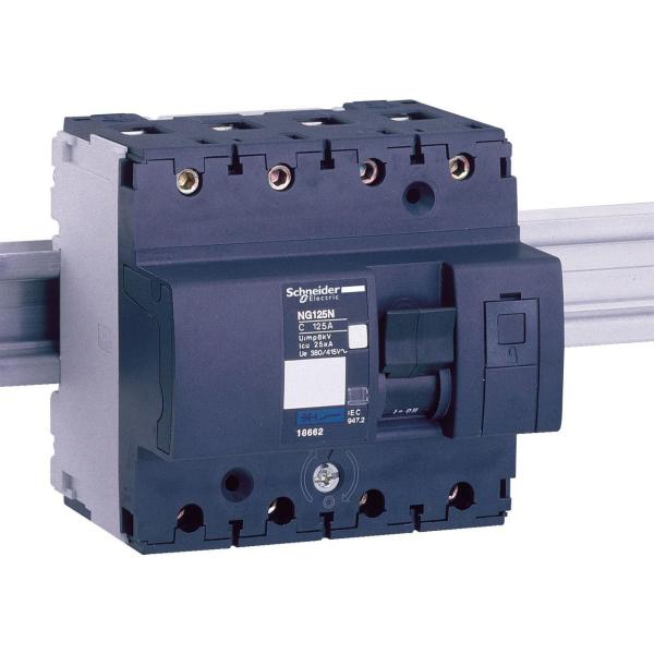 INTERRUPTOR MAGNETOTÉRMICO NG125N 4P 40A CURVA-C