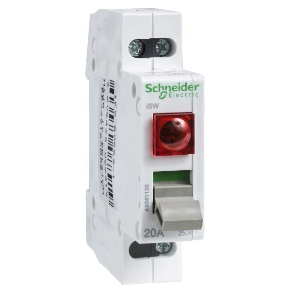 INTERRUPTOR CARGA ISW CON PILOTO 2P 20A 250V