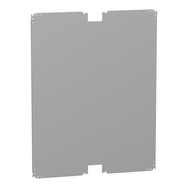 Placa de montaje metálica para armario PLA de 12150 x 1000 mm.