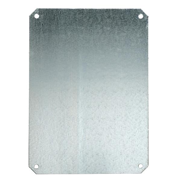 PLACA MONTAJE METÁLICA 180X270mm