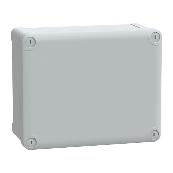 Cajas industriales de ABS, PanelSeT TBS,  IP66 IK07 241X194X107 tapa ciega altura 20mm