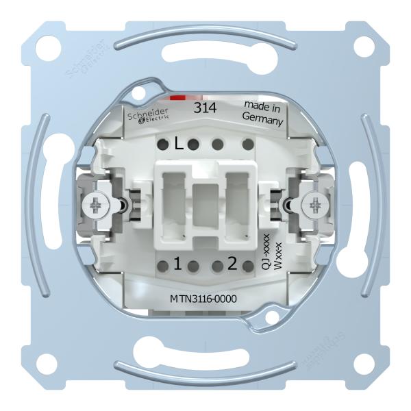 Conmutador 10 A compatible con la gama de mecanismos Elegance y D-life