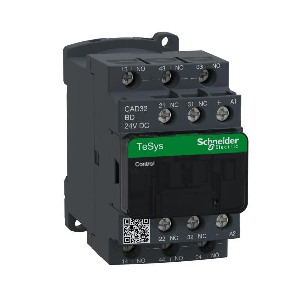 CONTACTOR AUXILIAR 3 NA/2 NC 24V CC-AR ANTIPARSITO