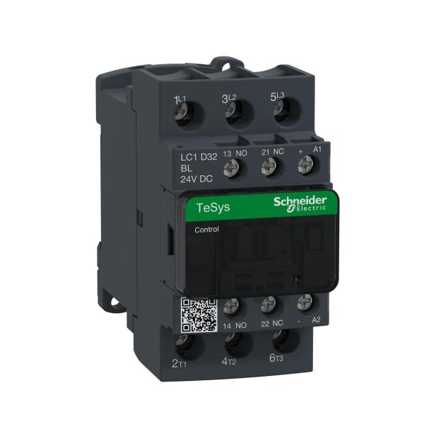 CONTACTOR 32A 1 NA/1 NC 24V BC-AR ANTIPARSITO