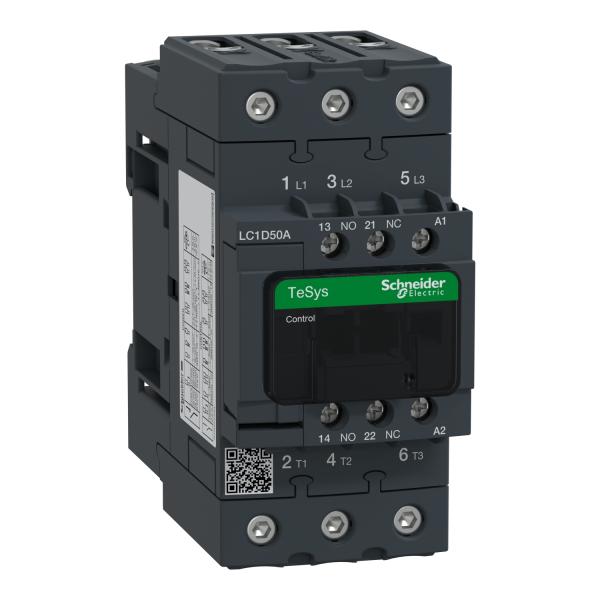Contactor Tesys D - 3P(3 NA) - AC-3 - <= 440 V 50 A - 24 V CA 50/60 Hz bobina