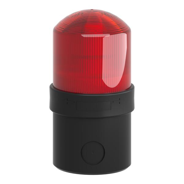 Baliza  luminosa  xvb vermelho intermitente - led incorporado - 24 v ca cc - ip 65