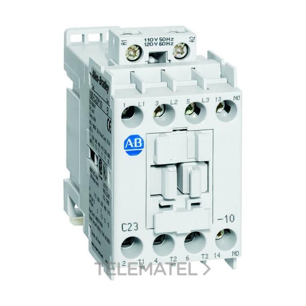 CONTACTOR TRIPOLAR MANDO CA 25A 1 NA 230V 50/60Hz