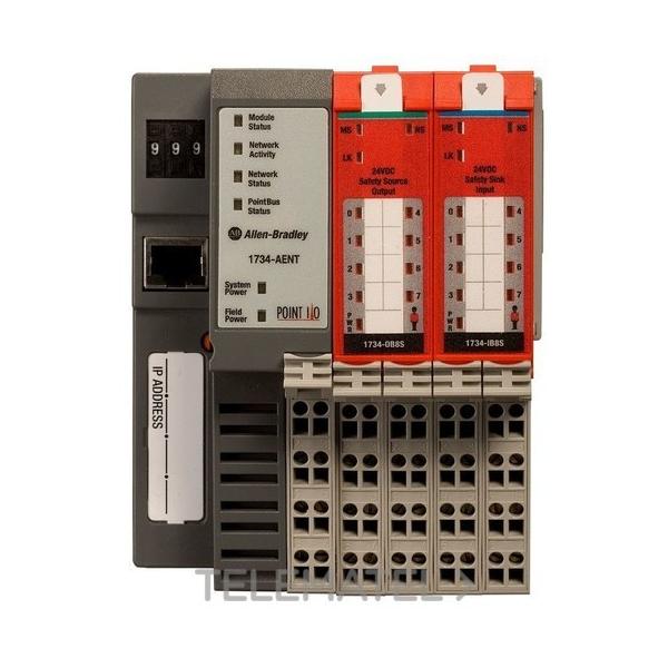 ADAPTADOR ETHERNET 24V CORRIENTE CONTINUA