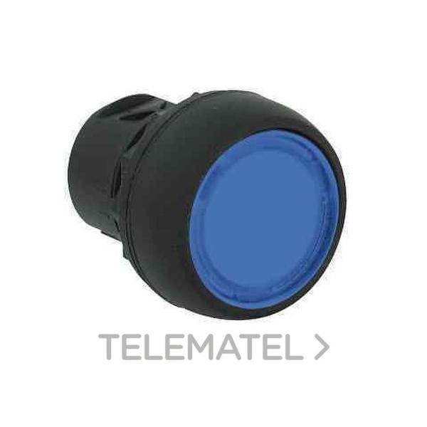 ELEMENTO FRONTAL PULSADOR LUMINOSO AZUL