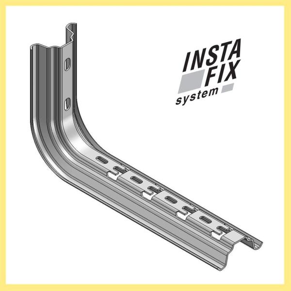 SOPORTE OMEGA PARA PARED/PERFIL COLGANTE 300mm SENDZIMIR