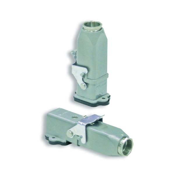 CONECTOR S-A MATERIAL ALUMINIO INYECTADO ZCALO EMPOTRAR RECTO 3 POLOS