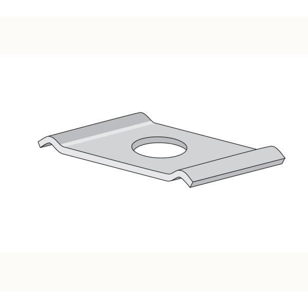 SOPORTE CENTRAL INOXIDABLE PARA BANDEJA 60x75