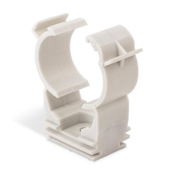 SOPORTE PARA TUBO RÍGIDO M-25 POLIPROPILENO AUTOCIERRE PRESIÓN