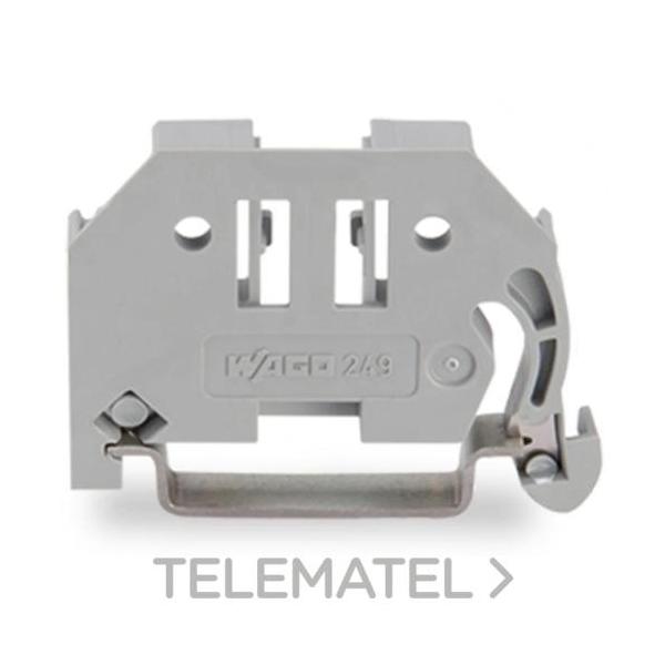 TAPA FINAL 6mm DIN-35 35x15mm Y 35x7,5mm SIN TORNILLOS