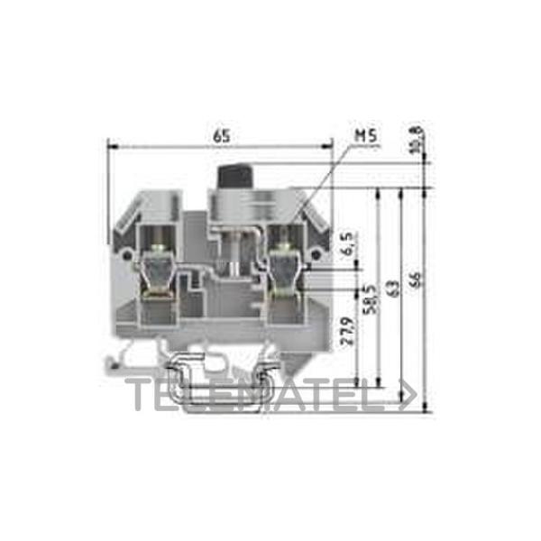 BORNE FUSIBLE WK 10/SI U 5x20/V0