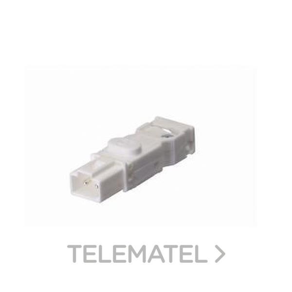 CONECTOR GESIS MINI 2P M AÉREO TORNILLO BLANCO