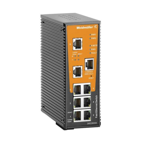 SWITCH ETHERNET GESTIONADO IE-SW-AL08M-8TX