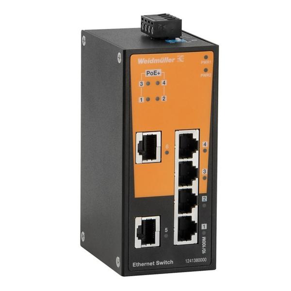 SWITCH DE RED NO GESTIONADO IE-SW BL06-2TX-4POE