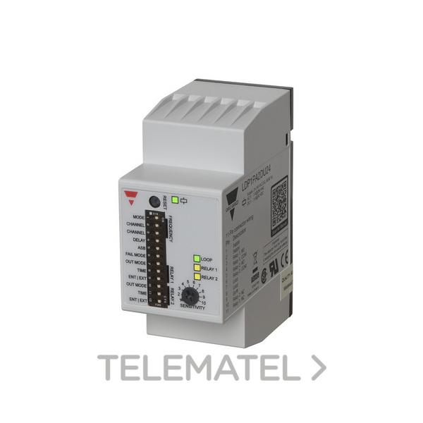 DETECTOR DE VEHCULO 1 LAZO ENCHUFABLE SALIDA 2xSPDT 35,5x81x60,2