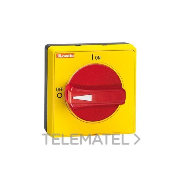 MANDO ROJO / AMARILLO GAX62 IP65 PARA GA..A/C/D