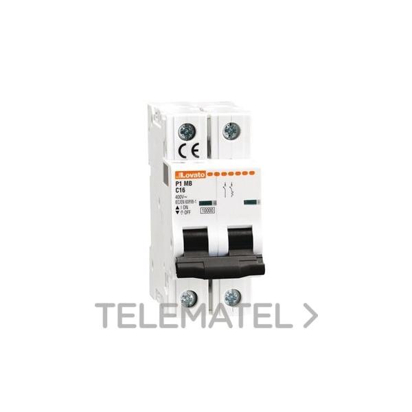 INTERRUPTOR AUTOMÁTICO MAGNETOTÉRMICO 6kA 1P+N CURVA C 16A