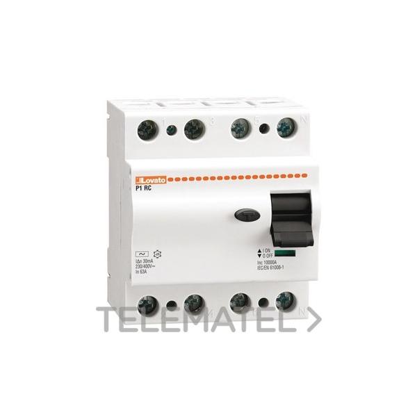 INTERRUPTOR DIFERENCIAL 4P 40A/30mA TIPO CA