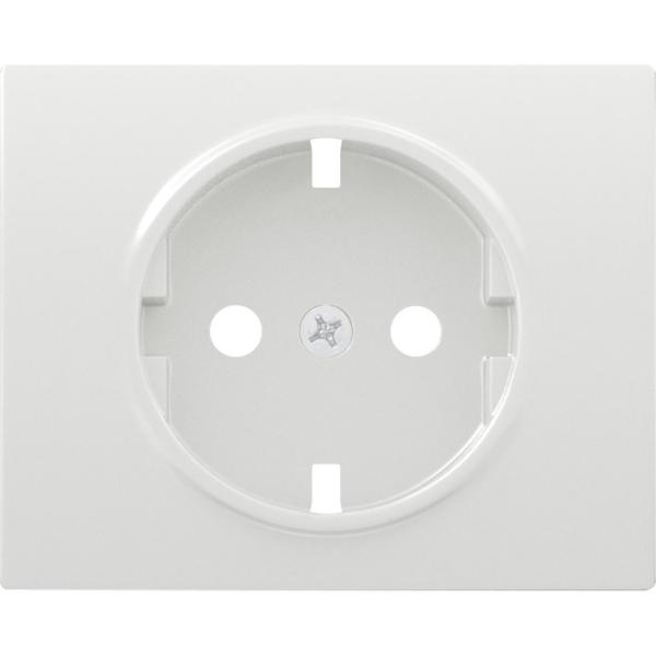 TAPA BASE SEGURIDAD ENCHUFE SERIE IRIS EN BLANCO