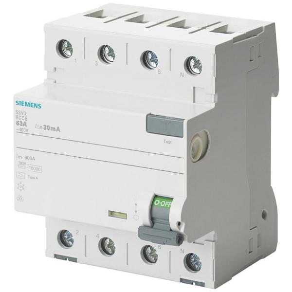 INTERRUPTOR DIFERENCIAL TIPO-F 40A 3+neutro 300mA 400V 4 MDULOS