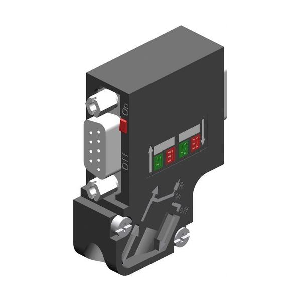 CONECTOR PROFIBUS HASTA 12 MBIT/S CON CONECTOR PARA PG