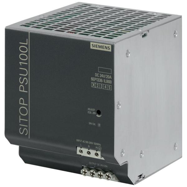 FUENTE DE ALIMENTACIN PSU100L, ENTRADA 100-240V AC, SALIDA 24V/20A DC