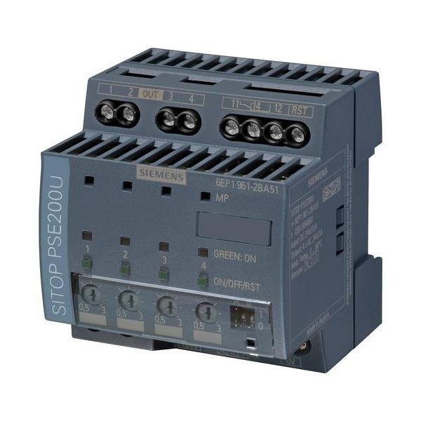 MDULO DE SELECTIVIDAD SITOP PSE200U DC 24V/3A SALIDA, 4 CANALES