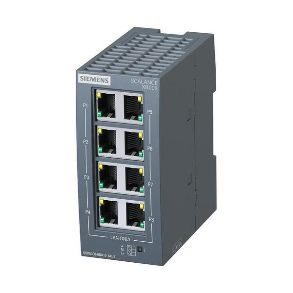 SWITCH INDUST.ETH.NO GEST.SCALANCE X,SCALANCE XB008 10/100 MBIT/S,8 X 10/100