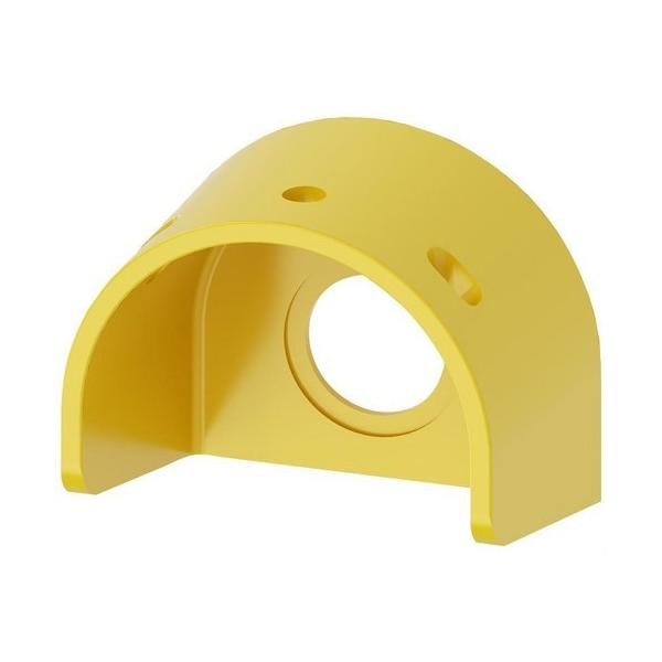 COLLAR PTR.P/PULS.SETA EMERGENCY STOP,60mm,DS.22mm P/3 CAND.AM.PLAST.